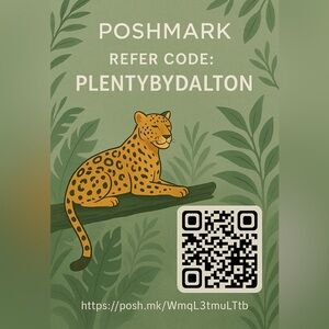 Use my code PLENTYBYDALTON for $10 off your first Poshmark purchase!